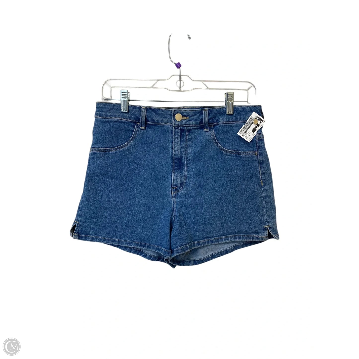Shorts By H&m In Blue Denim, Size: 10