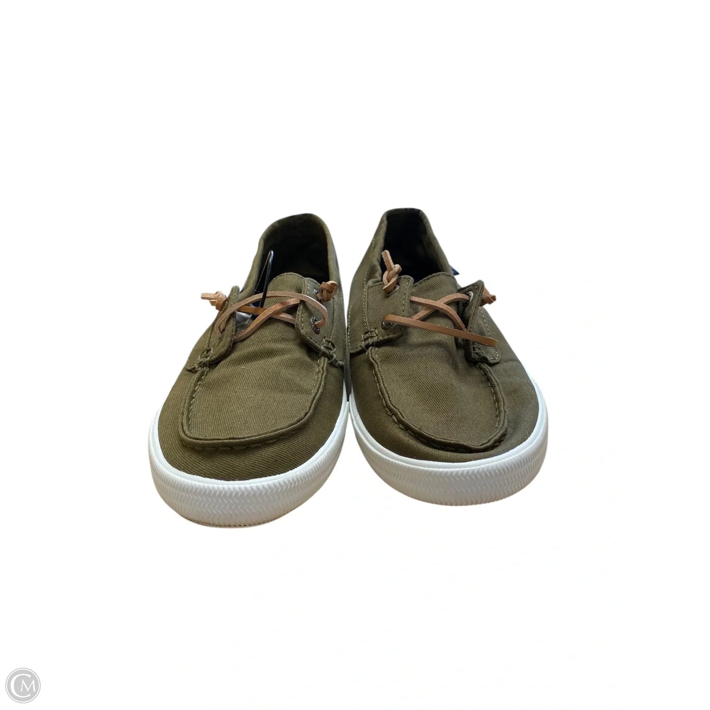 Shoes Flats By Sperry In Green, Size: 9.5