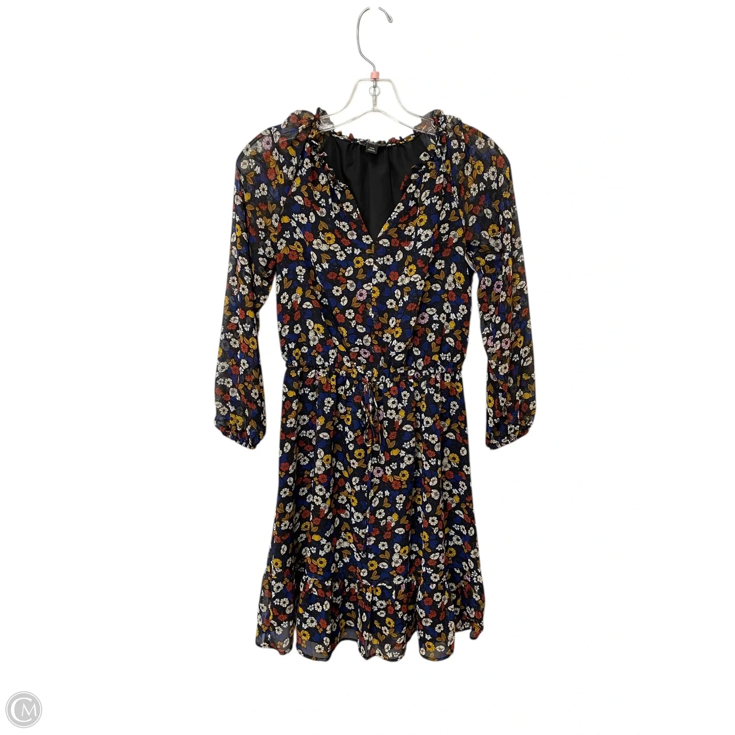 Dress Casual Short By Ann Taylor In Floral Print, Size: Xxsp