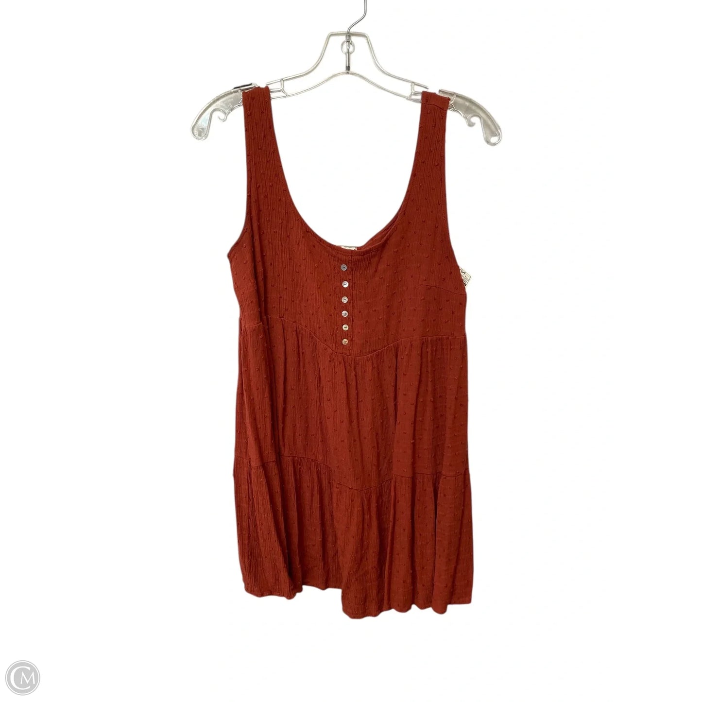 Tank Top By Clothes Mentor In Orange, Size: S
