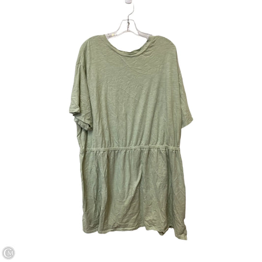Dress Casual Midi By Old Navy In Green, Size: 3x