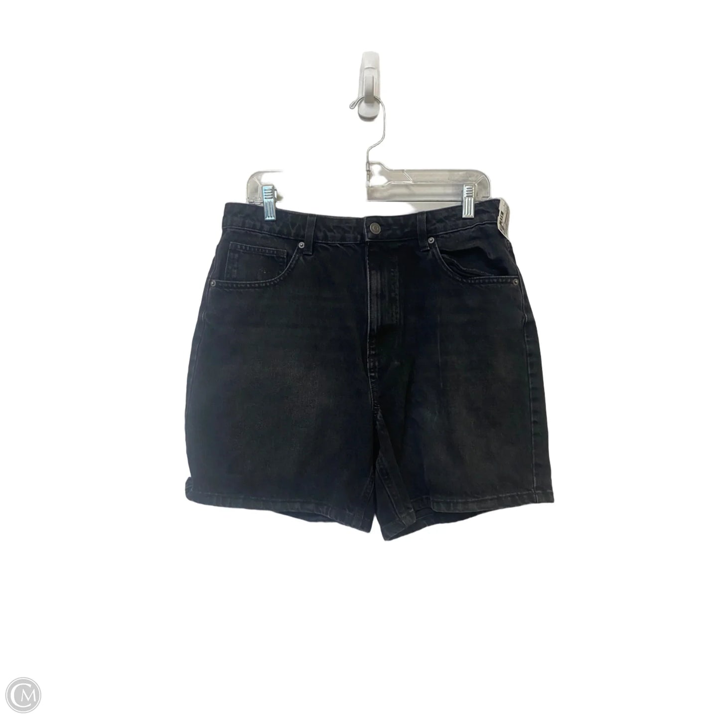 Shorts By Asos In Black Denim, Size: 8