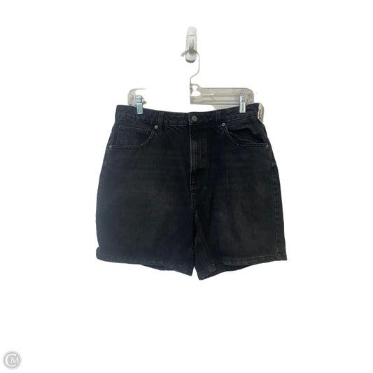Shorts By Asos In Black Denim, Size: 8
