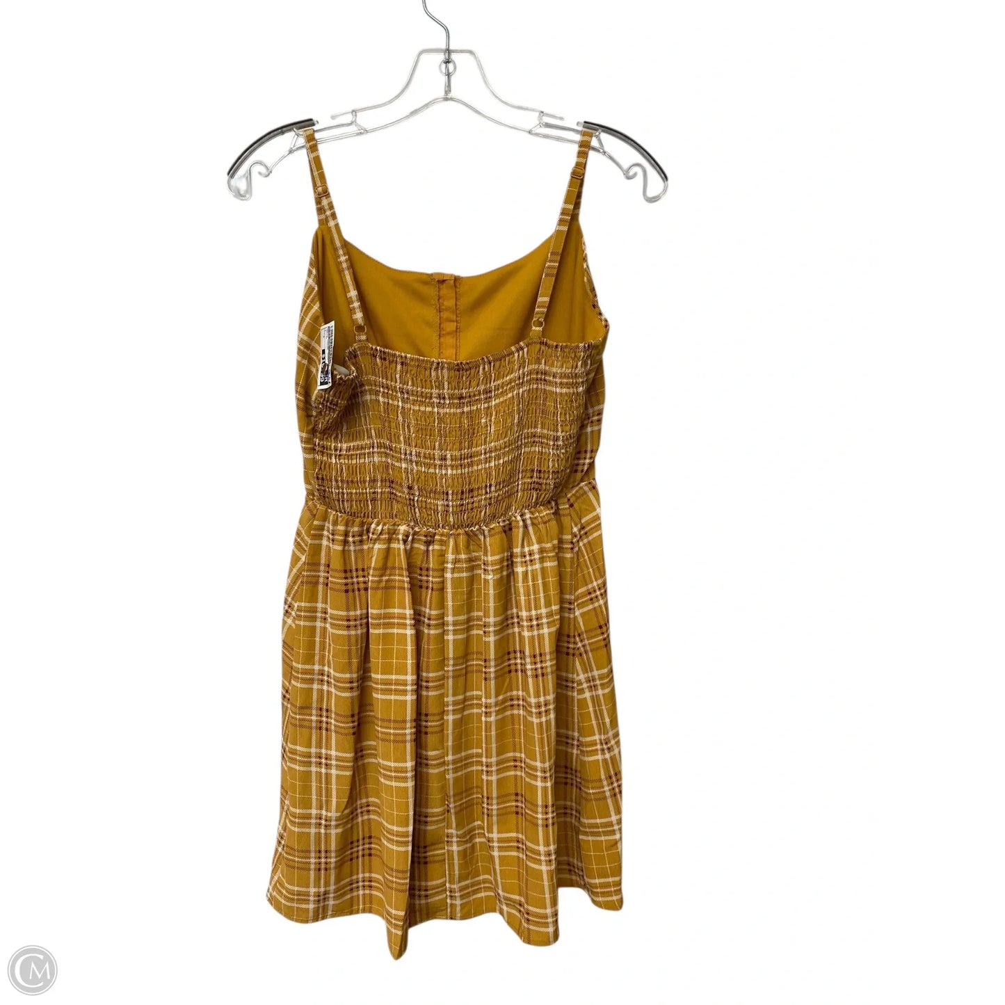 Dress Casual Short By Lila Rose In Yellow, Size: S