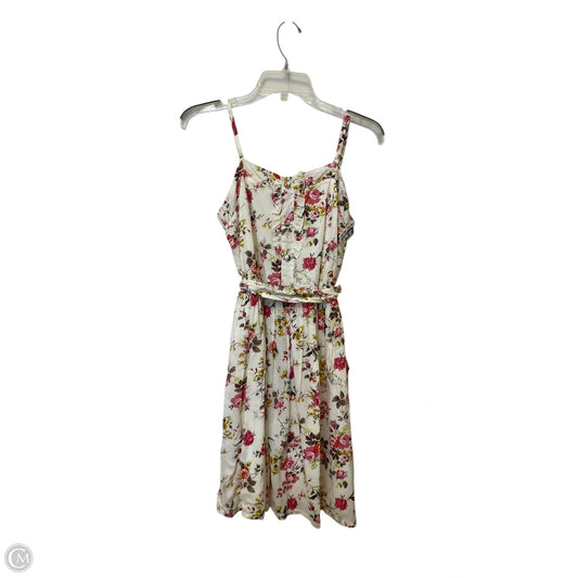 Dress Casual Short By Clothes Mentor In Floral Print, Size: S