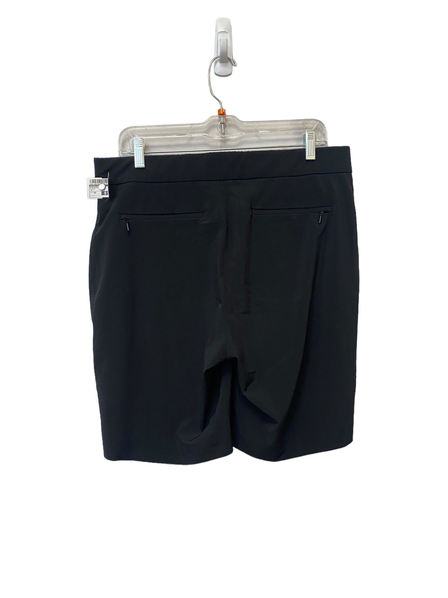 Black Athletic Shorts Athleta, Size 10