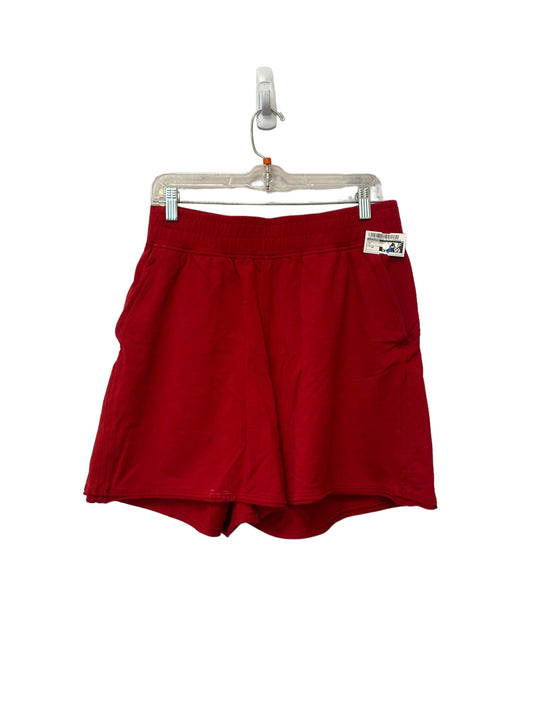 Red Athletic Shorts Lululemon, Size 10