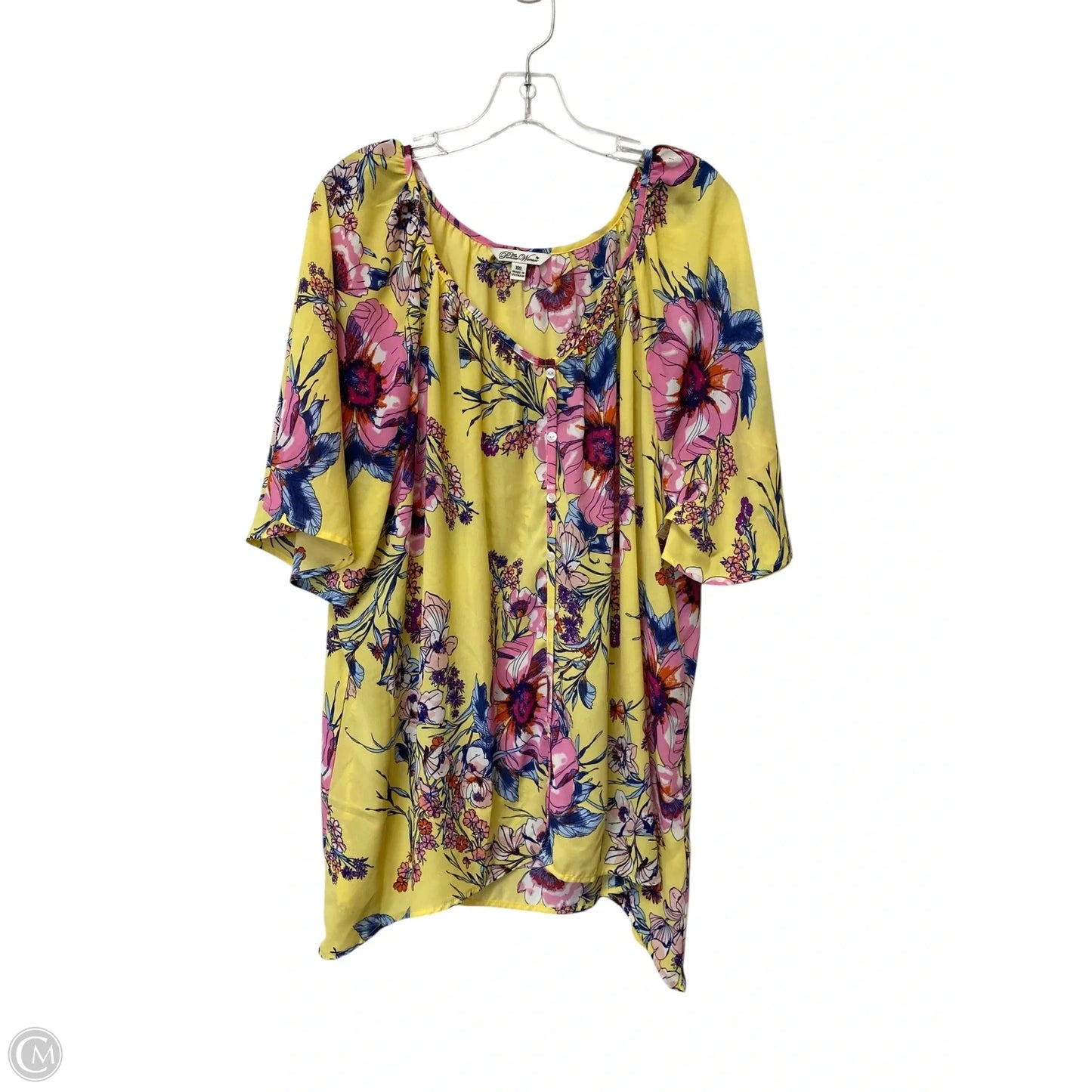 Top Long Sleeve By The Pioneer Woman In Floral Print, Size: Xxl