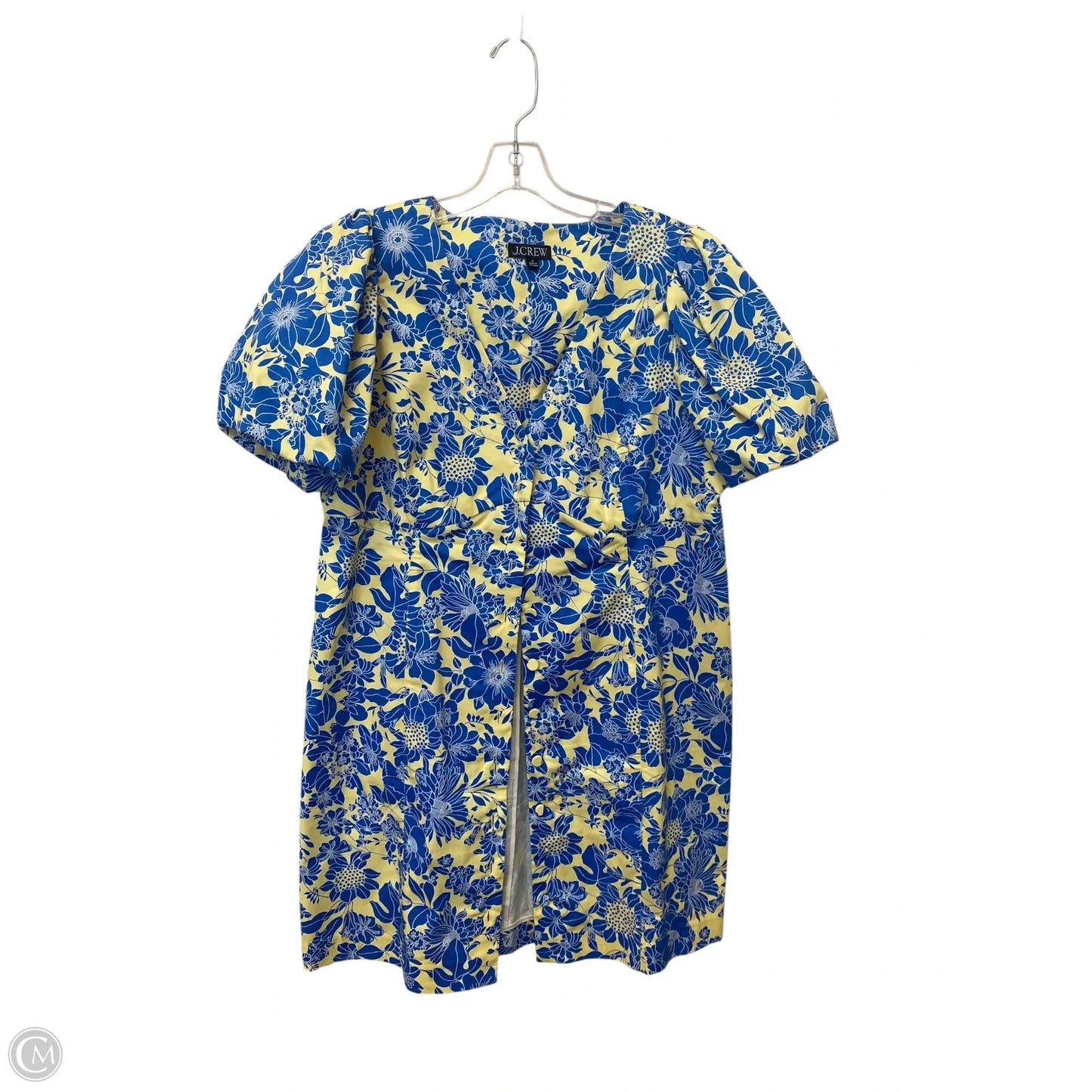 Dress Casual Midi By J. Crew In Floral Print, Size: 16