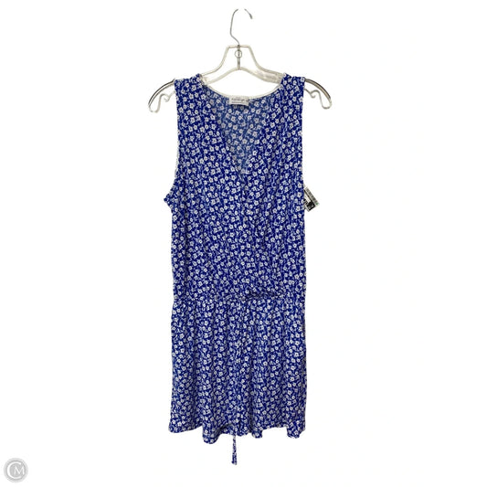 Romper By Clothes Mentor In Floral Print, Size: M