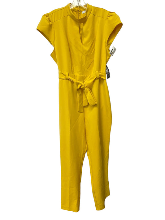 Yellow Jumpsuit New York And Co, Size Xl