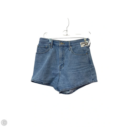 Shorts By Levis In Blue Denim, Size: 28