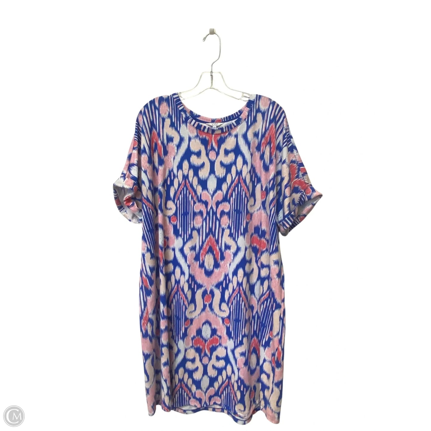 Dress Casual Midi By Crown And Ivy In Multi-colored, Size: Xxl