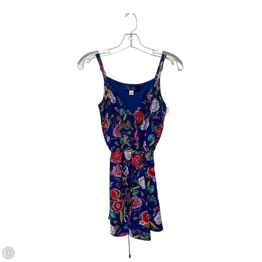 Romper By Blue Rain In Floral Print, Size: Xs