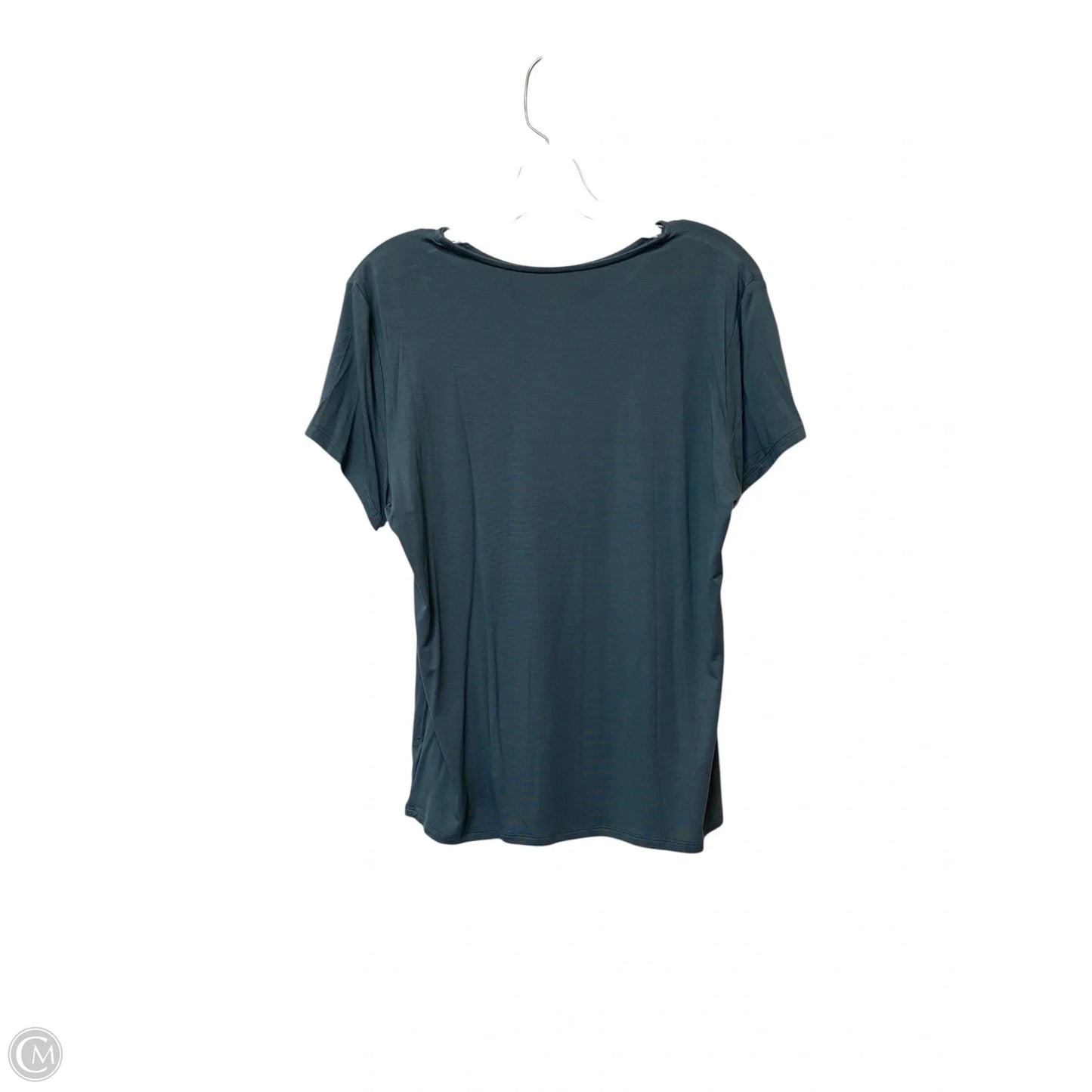 Athletic Top Short Sleeve By Clothes Mentor In Blue, Size: Xxl