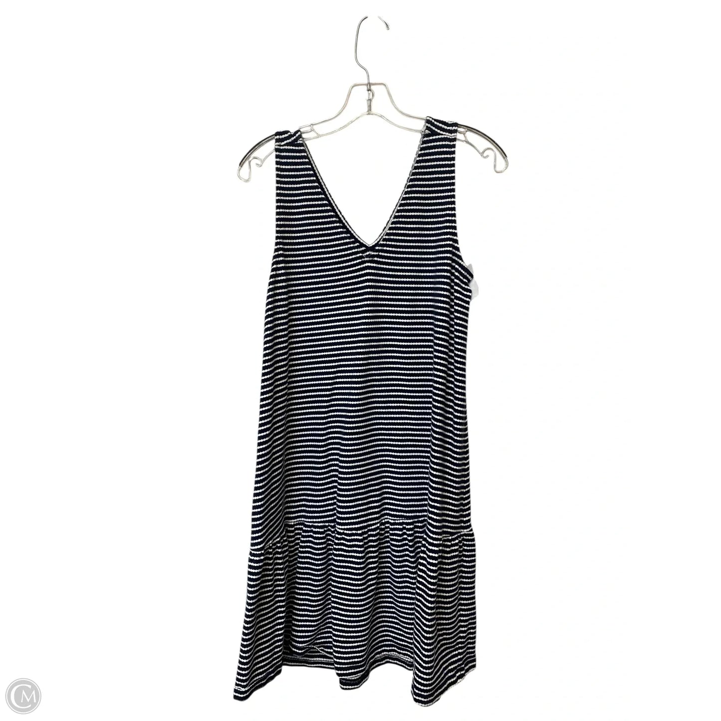 Dress Casual Short By Loft In Striped Pattern, Size: S