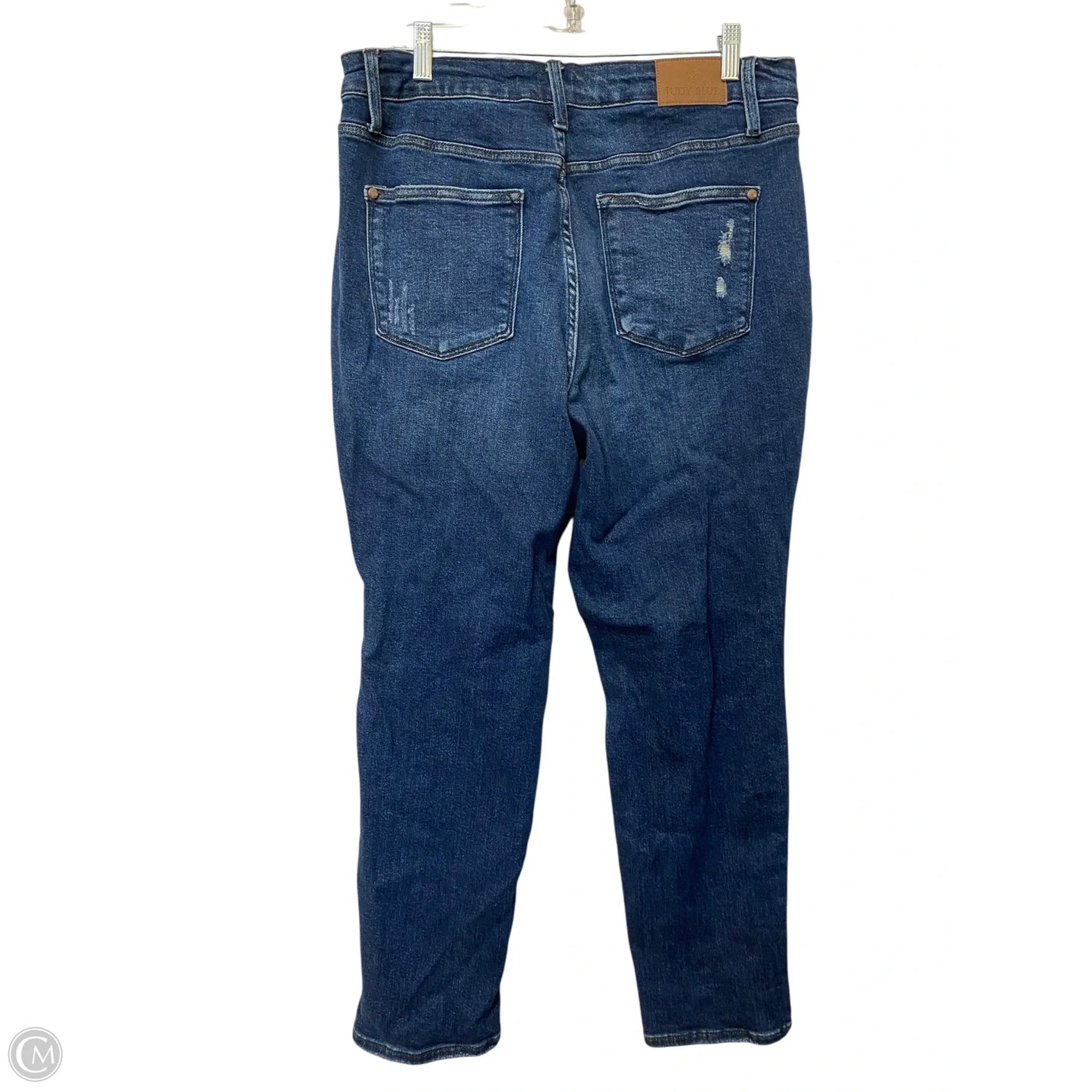 Jeans Boyfriend By Judy Blue In Blue Denim, Size: 14