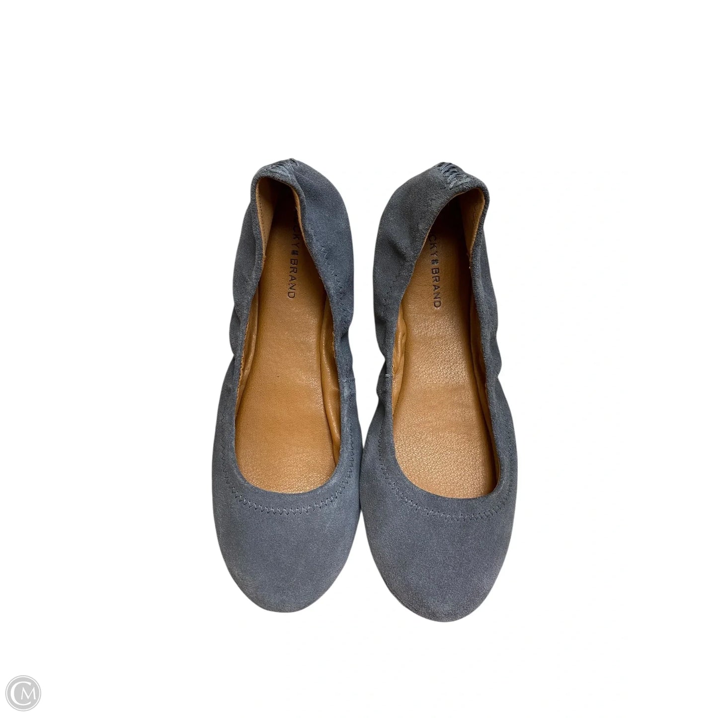 Shoes Flats By Lucky Brand In Grey, Size: 8.5