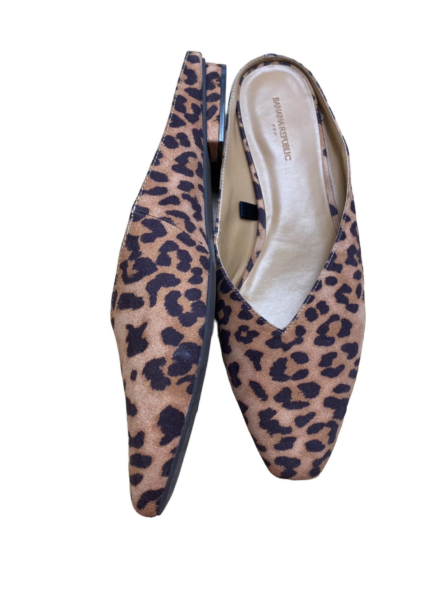 Animal Print Shoes Flats Banana Republic, Size 8.5