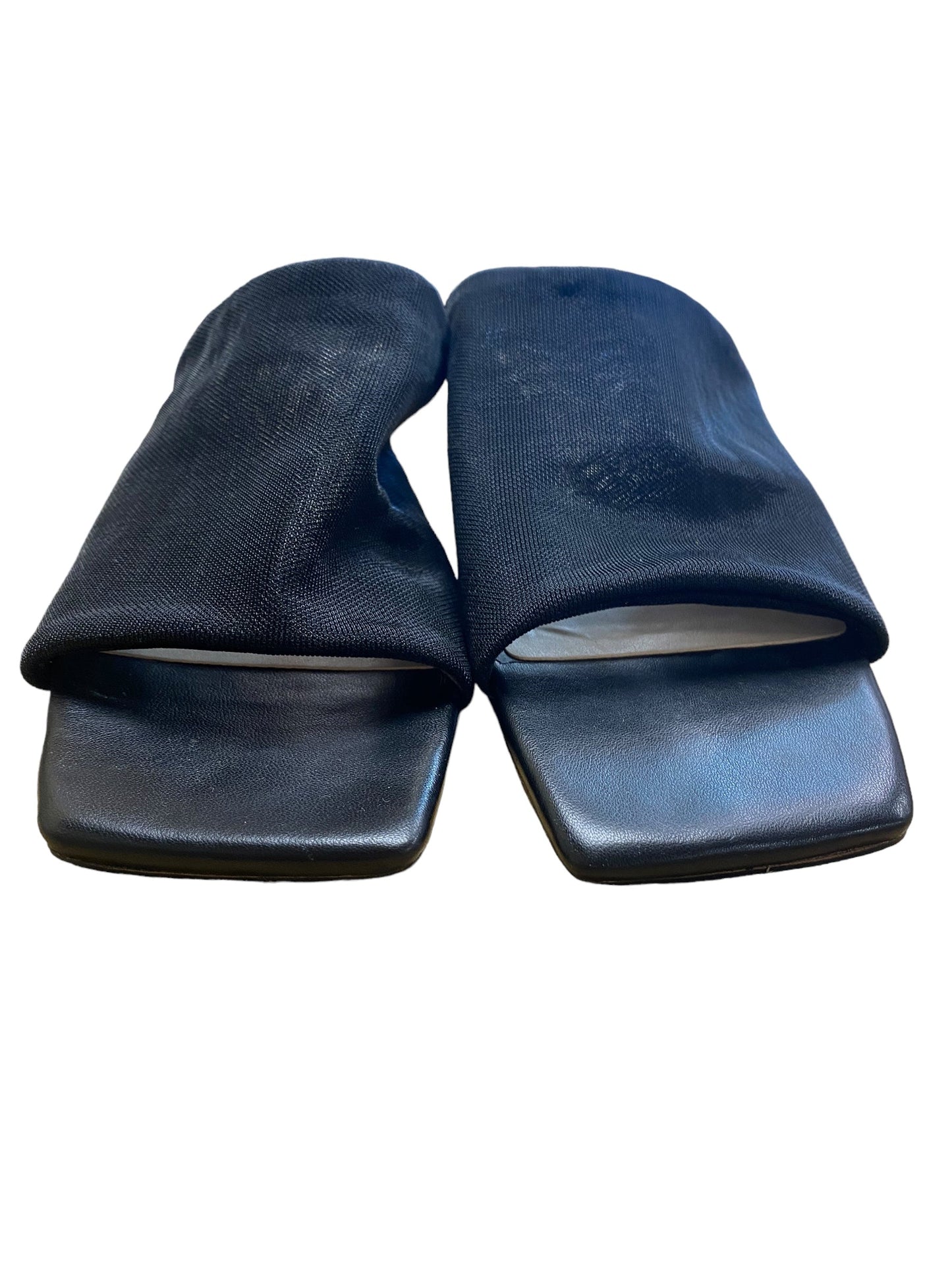 Black Shoes Heels Block Vince Camuto, Size 8.5