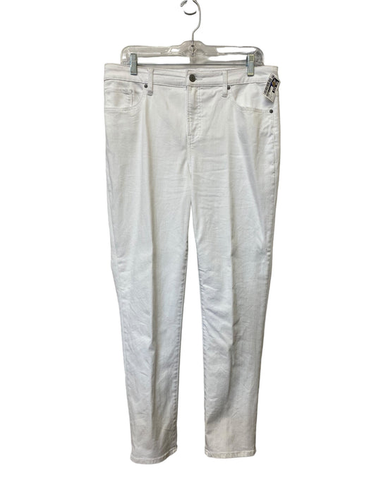 White Jeans Straight Chicos, Size 1
