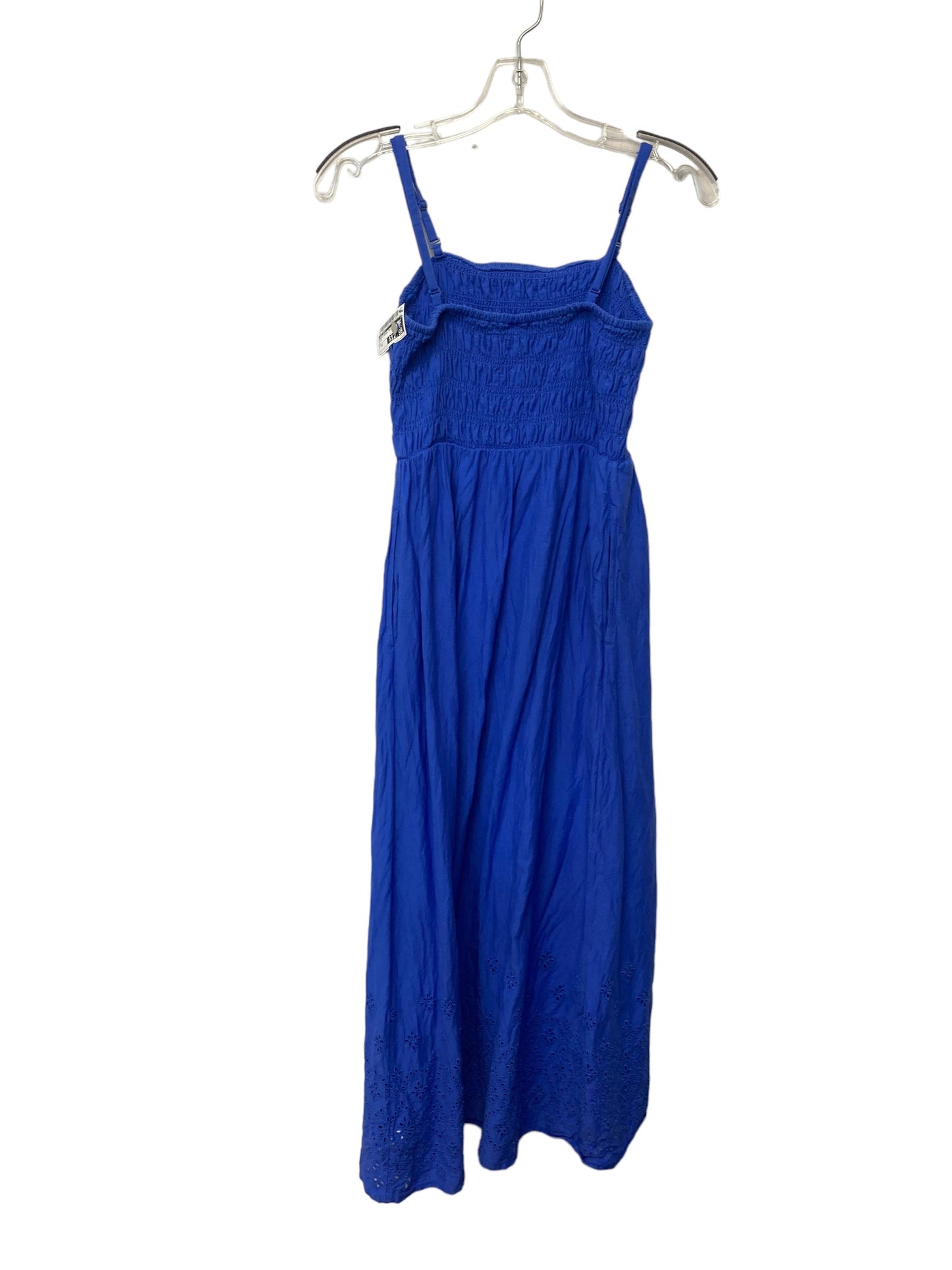 Blue Dress Casual Maxi Old Navy, Size S