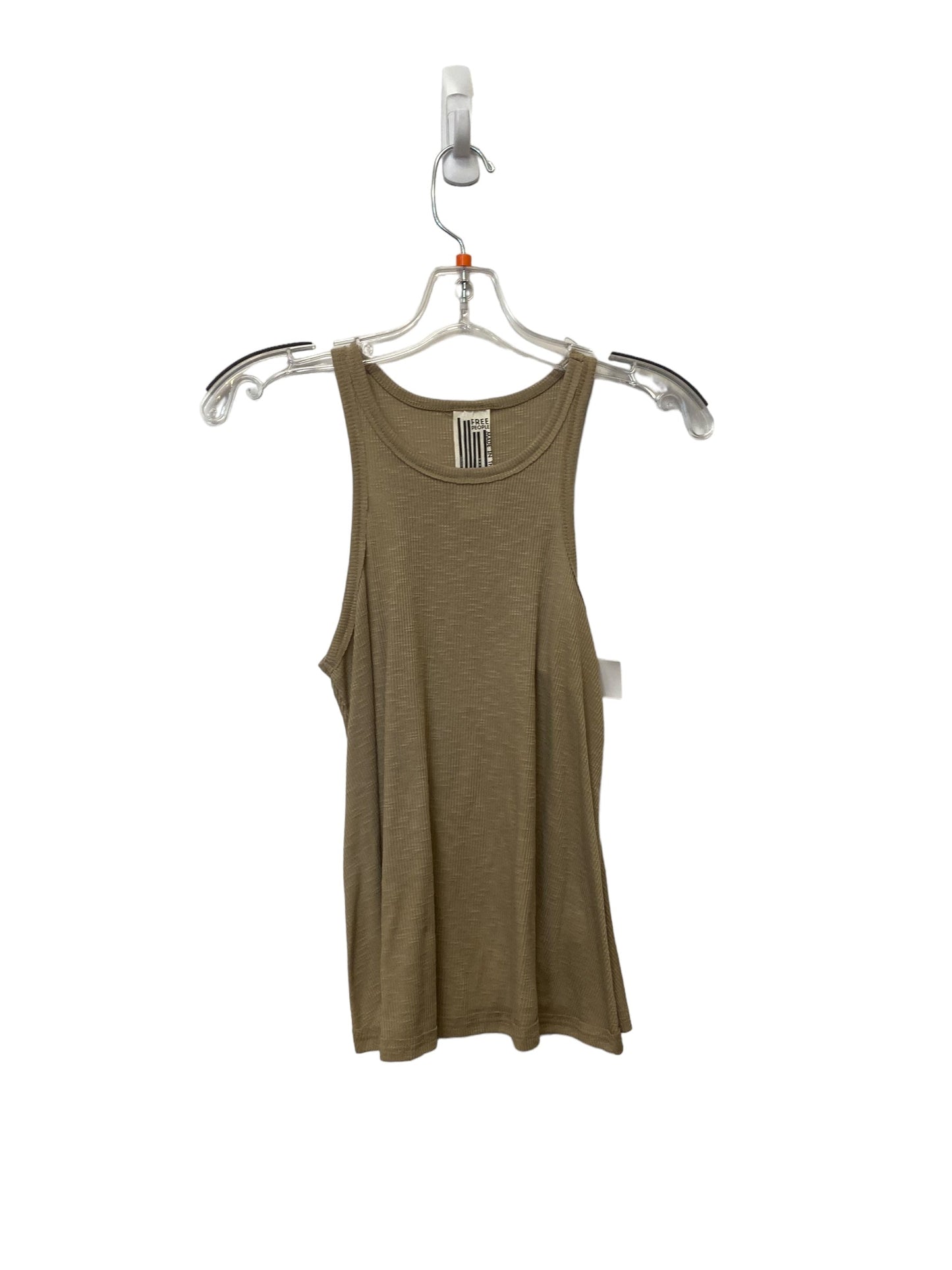 Brown Top Sleeveless Free People, Size Xs