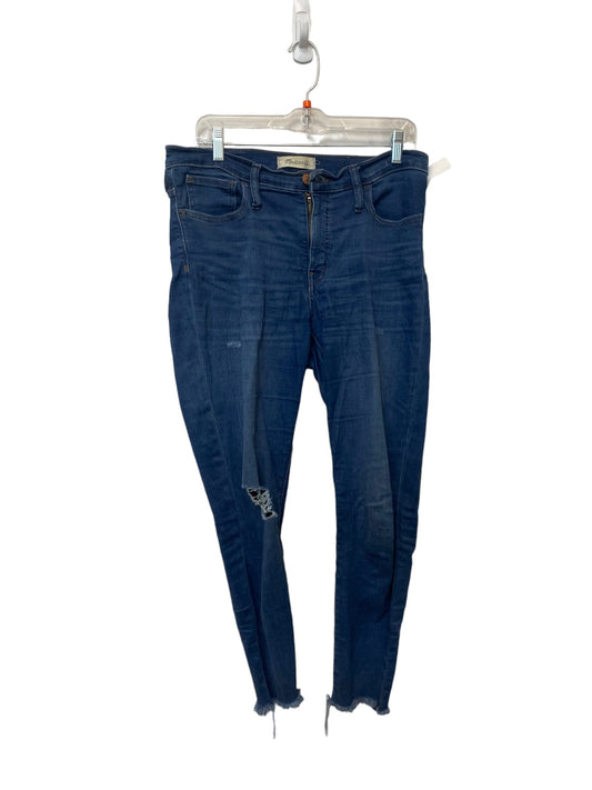 Blue Denim Jeans Straight Madewell, Size 29