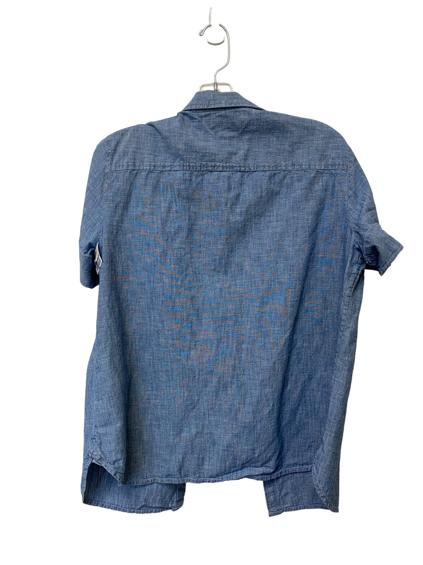 Blue Top Short Sleeve Tommy Hilfiger, Size L
