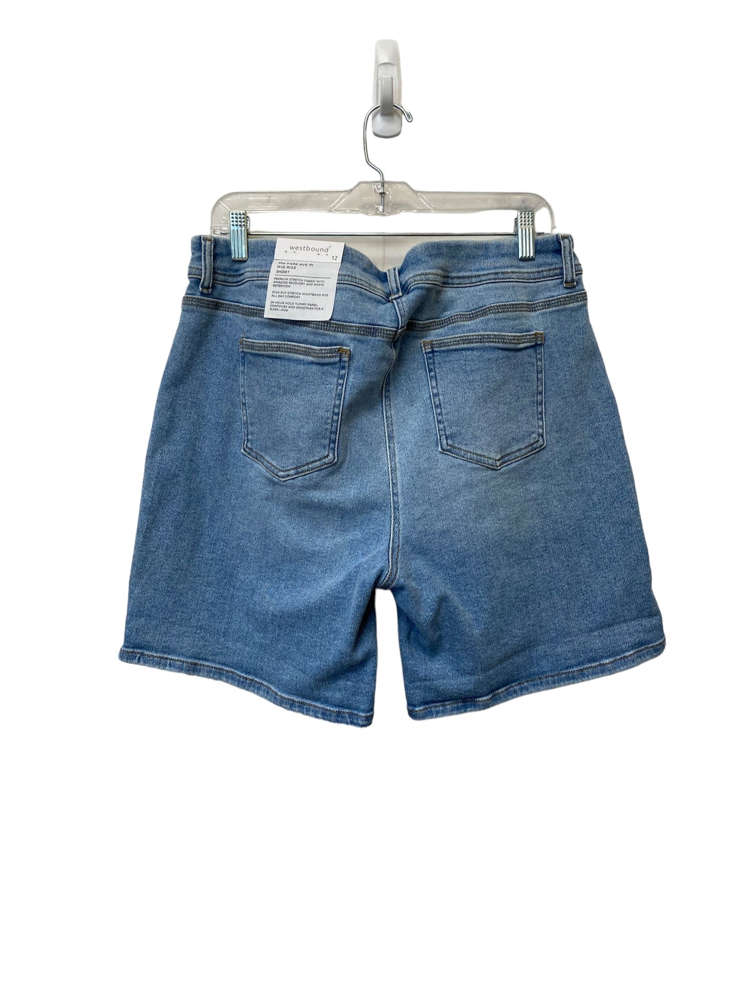 Blue Denim Shorts West Bound, Size 12