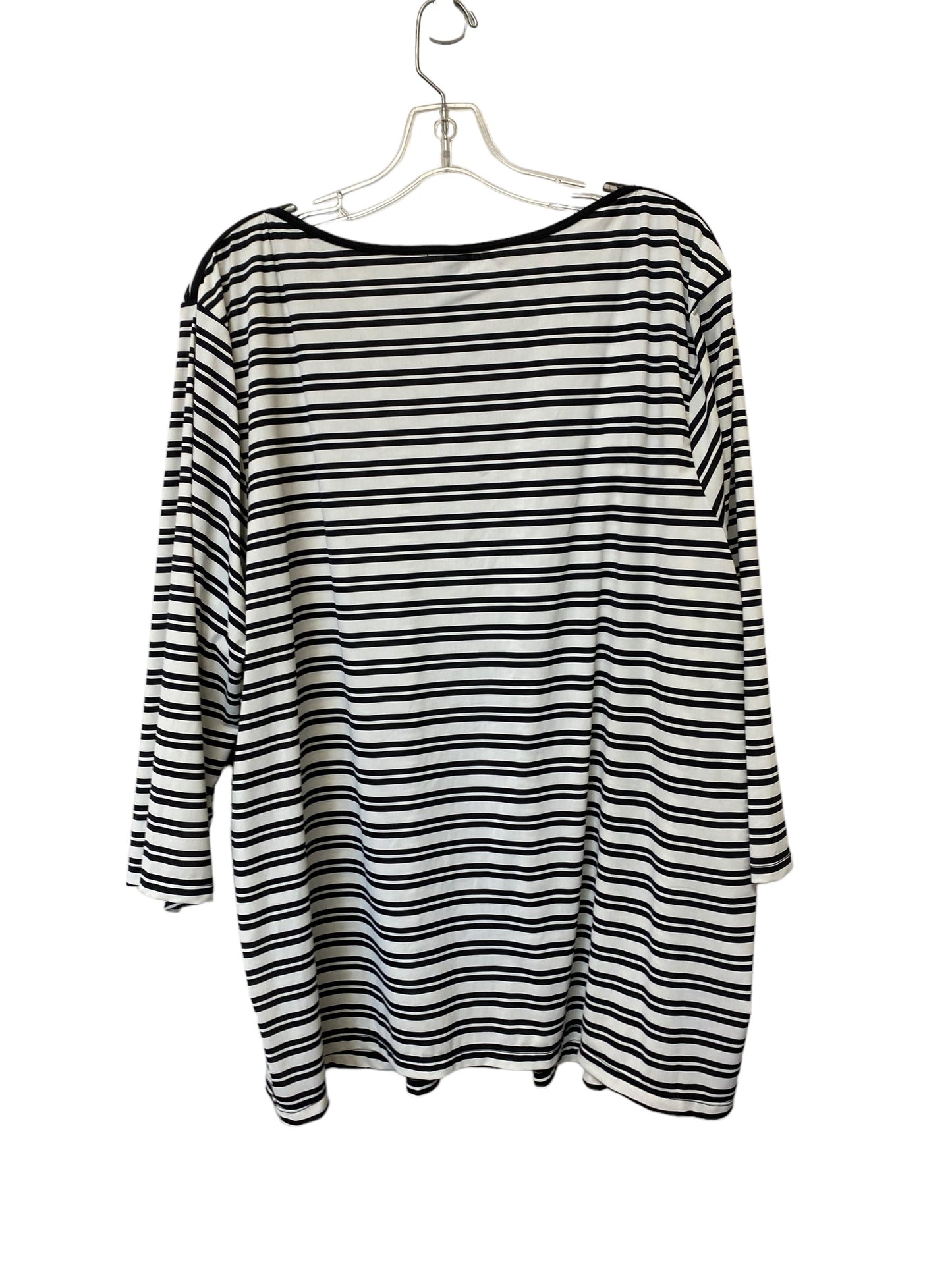 Striped Pattern Top Long Sleeve Torrid, Size 5