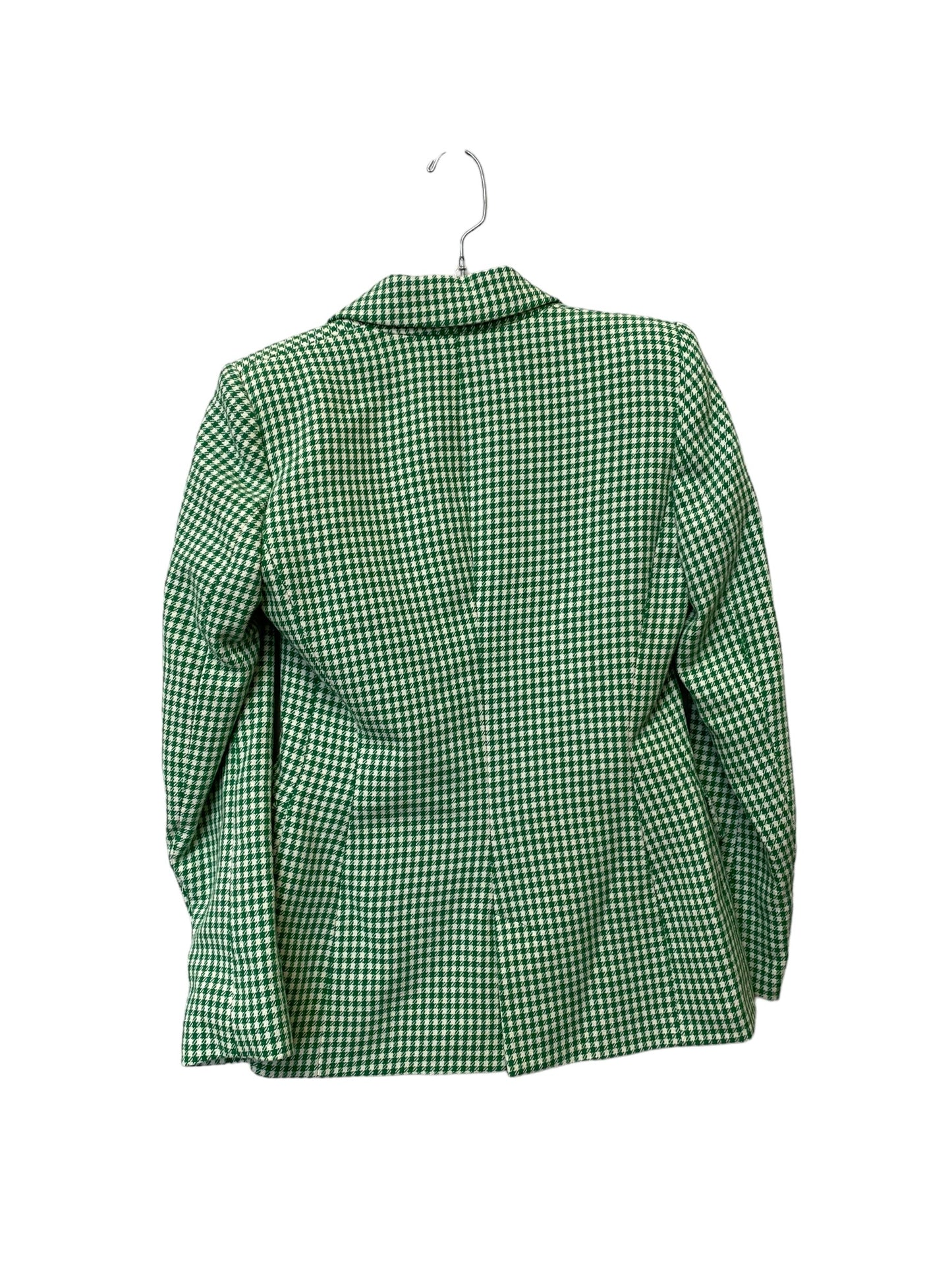 Checkered Pattern Blazer Zara, Size S
