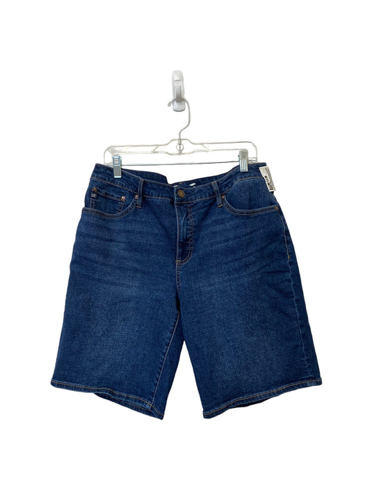 Blue Denim Shorts 7 For All Mankind, Size 12