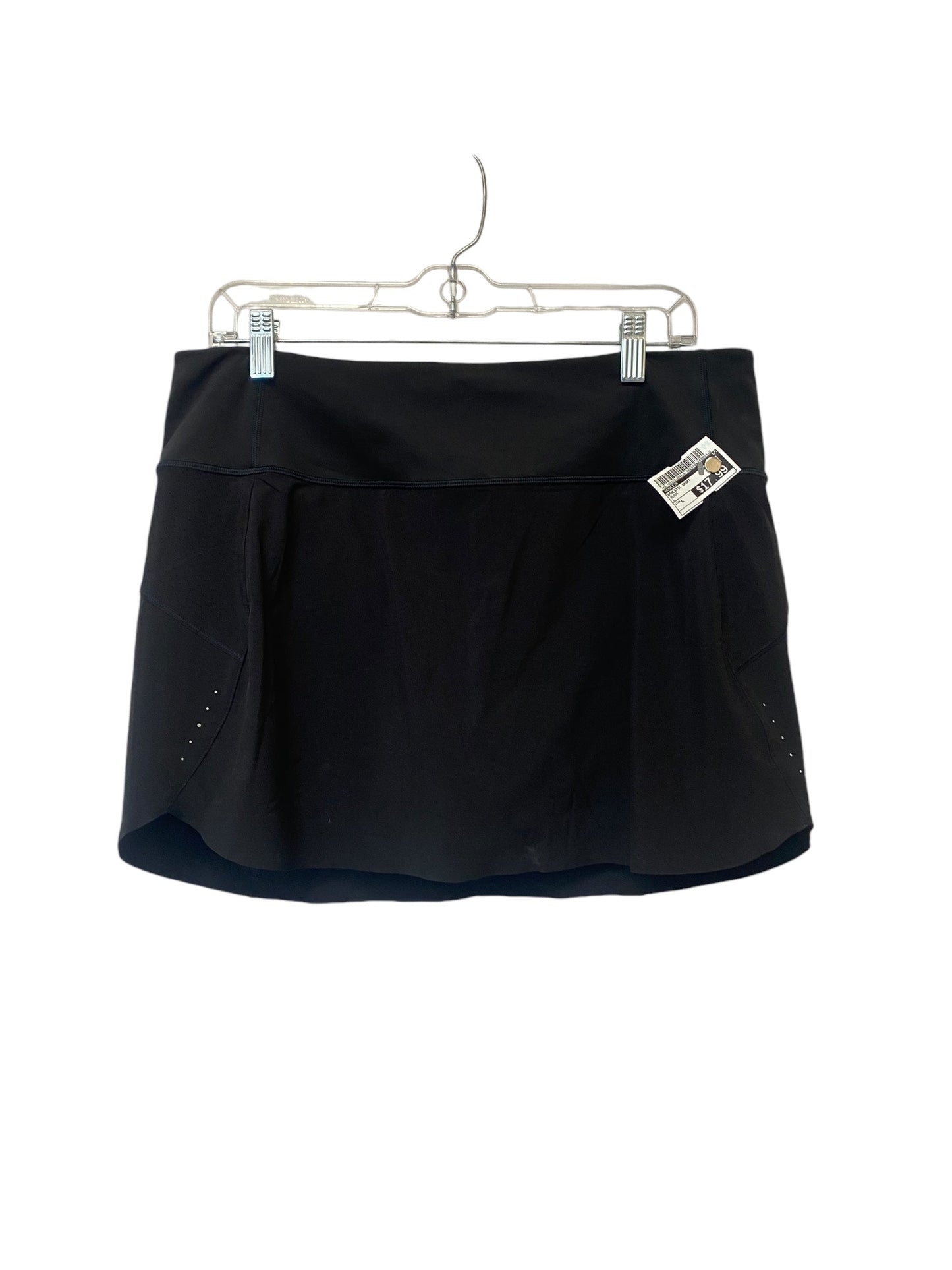 Athletic Skort By Athleta In Black, Size: L