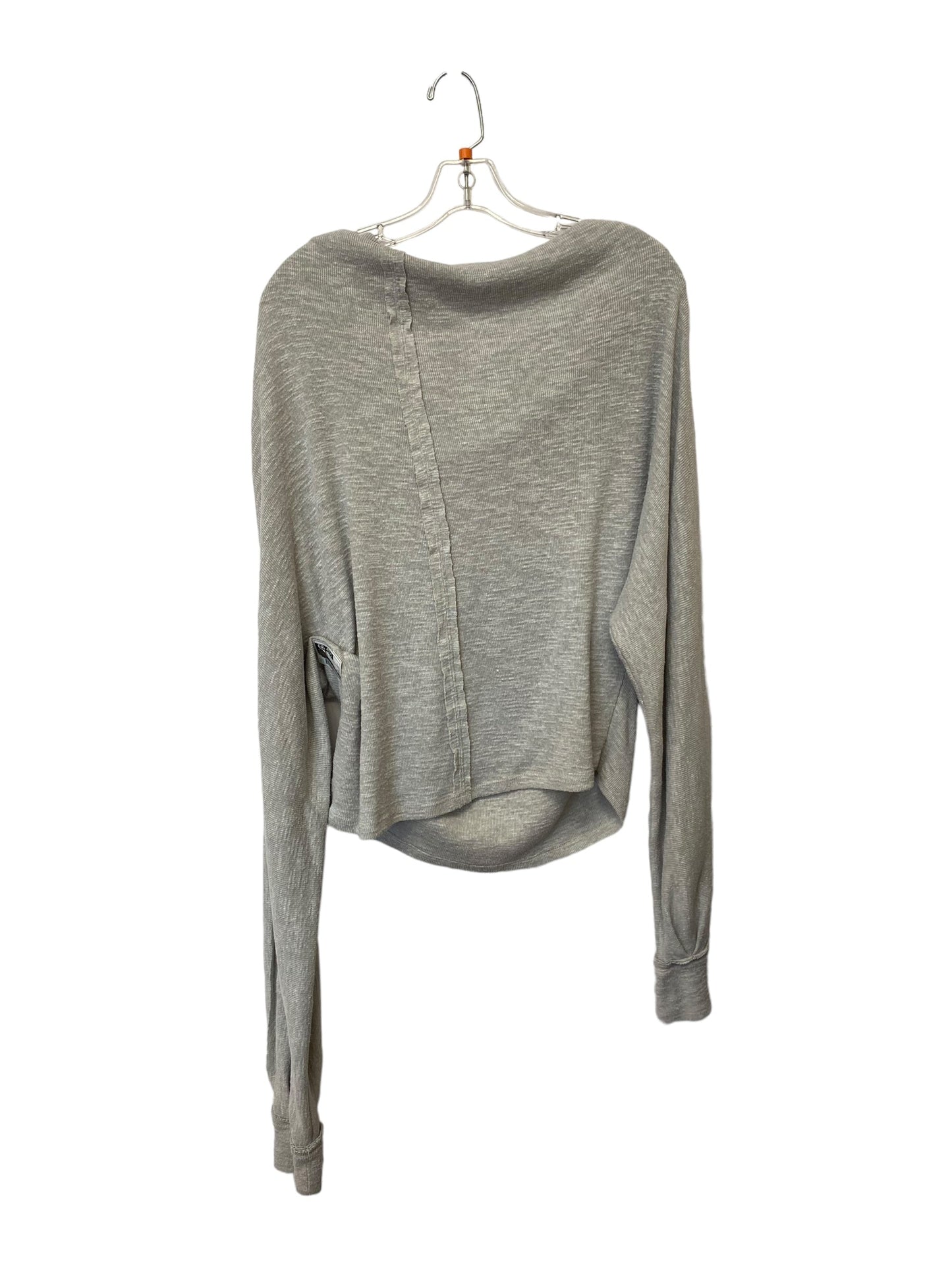 Top Long Sleeve By We The Free In Grey, Size: S