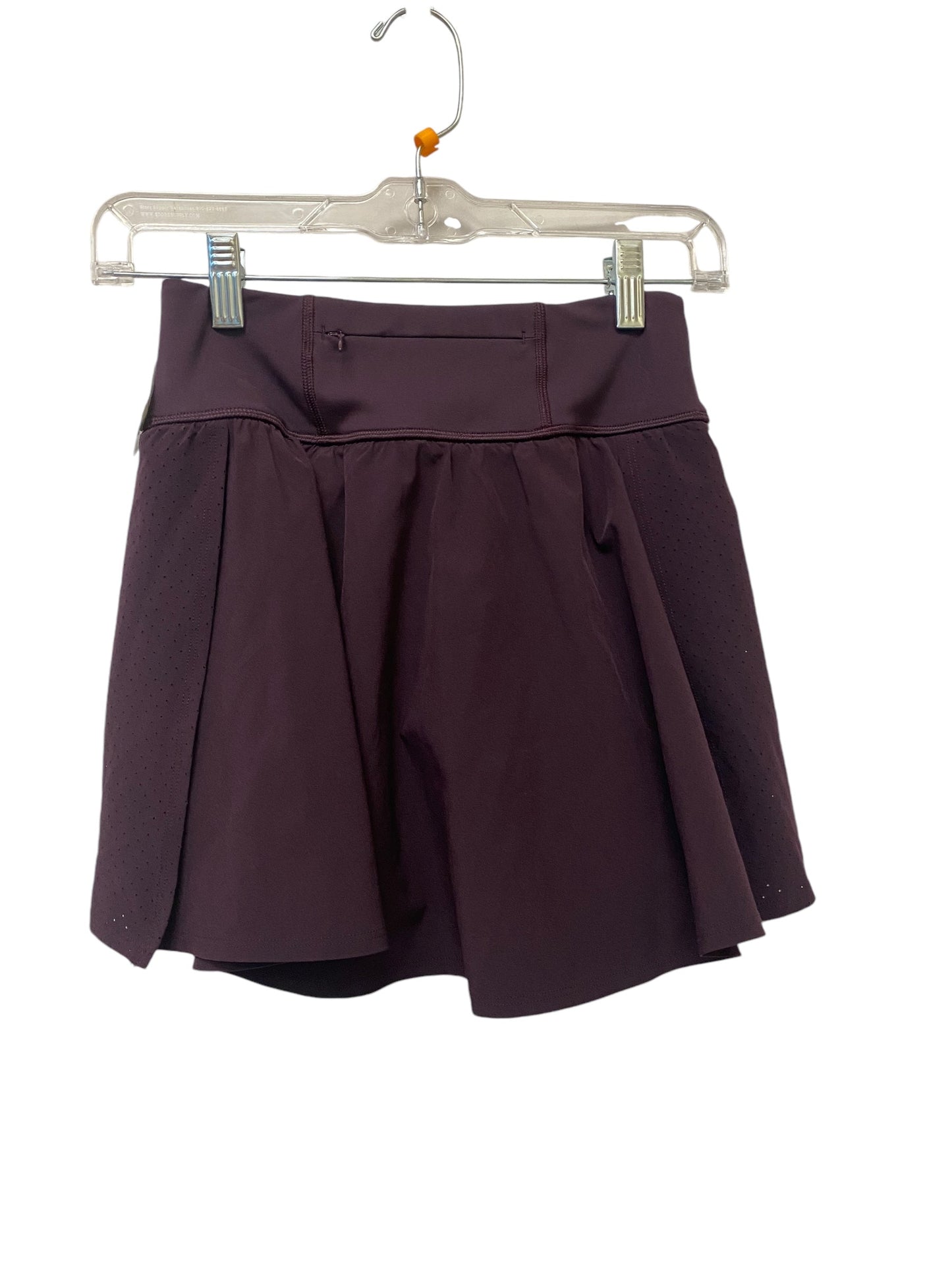 Athletic Skort By Spanx In Purple, Size: Xs