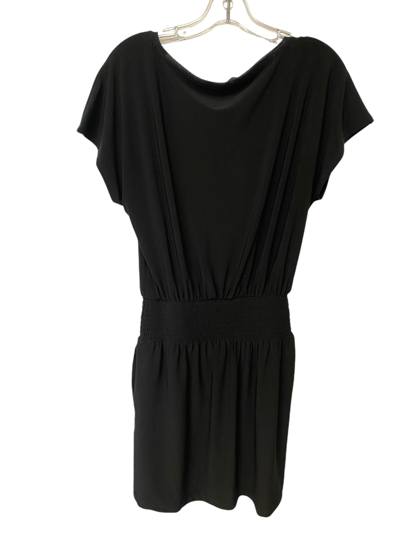 Dress Casual Midi By White House Black Market In Black, Size: Xs