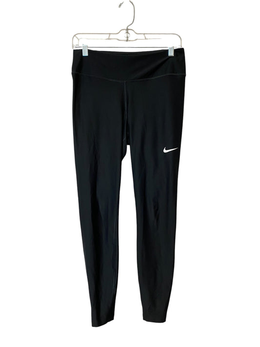 Athletic Leggings By Nike In Black, Size: M