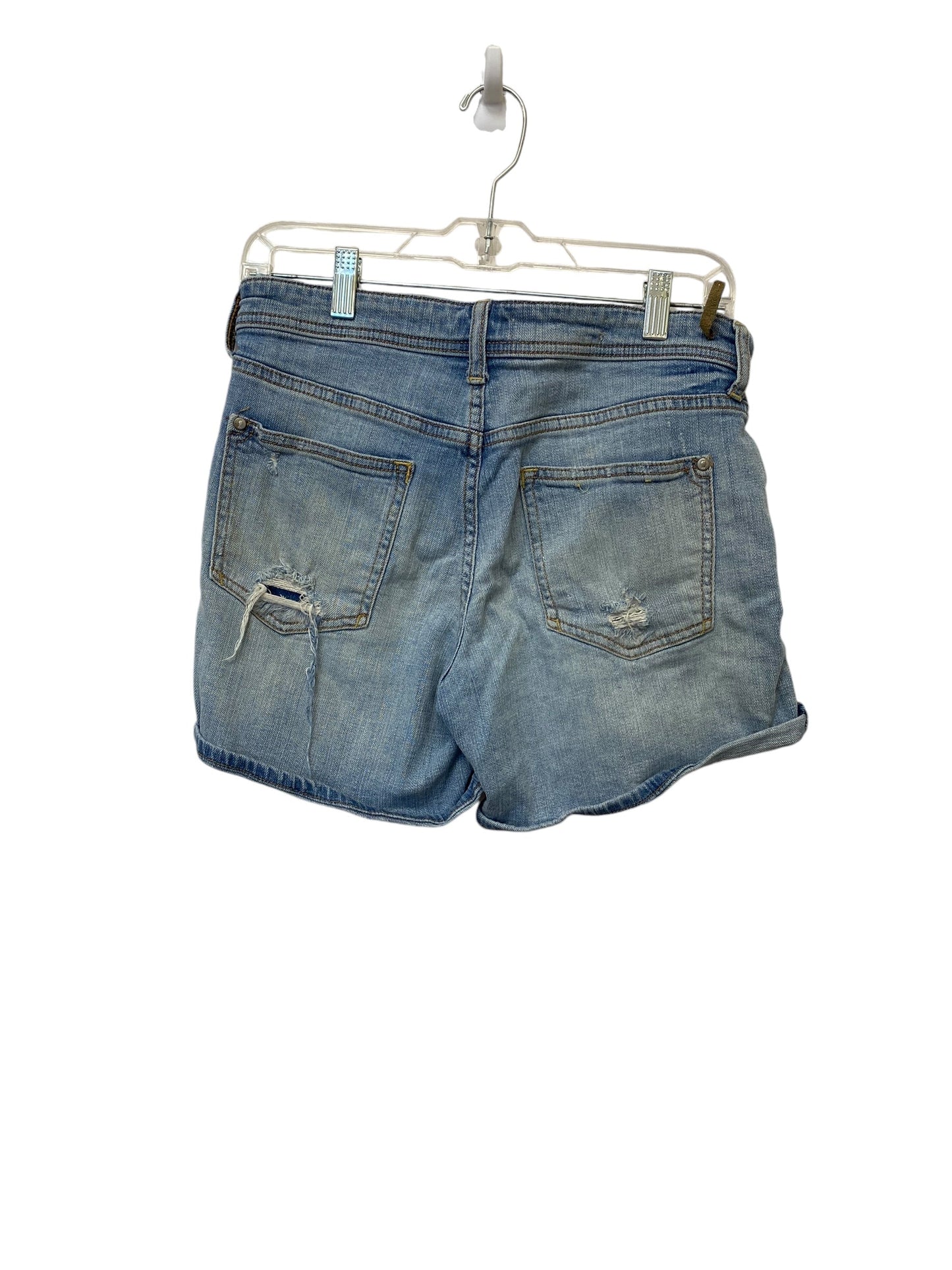 Shorts By Pilcro In Blue Denim, Size: 28