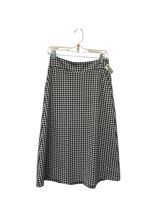 Skirt Maxi By Cabi In Black & White, Size: 4