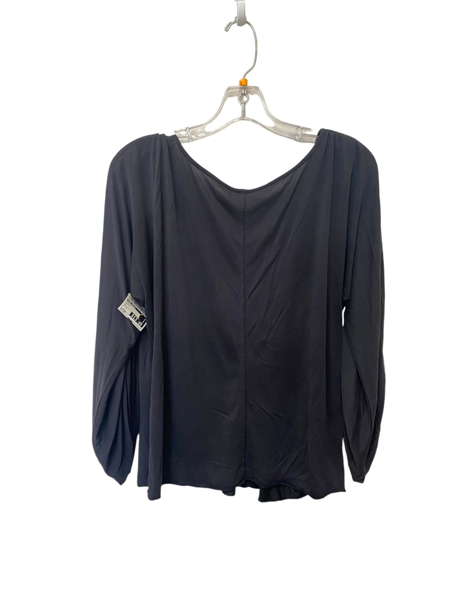 Top Long Sleeve By Free People In Black, Size: M