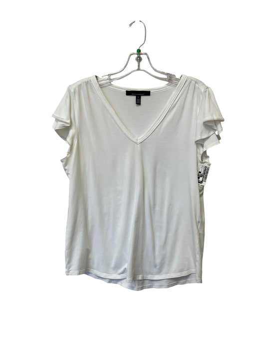 Top Sleeveless By White House Black Market In White, Size: L