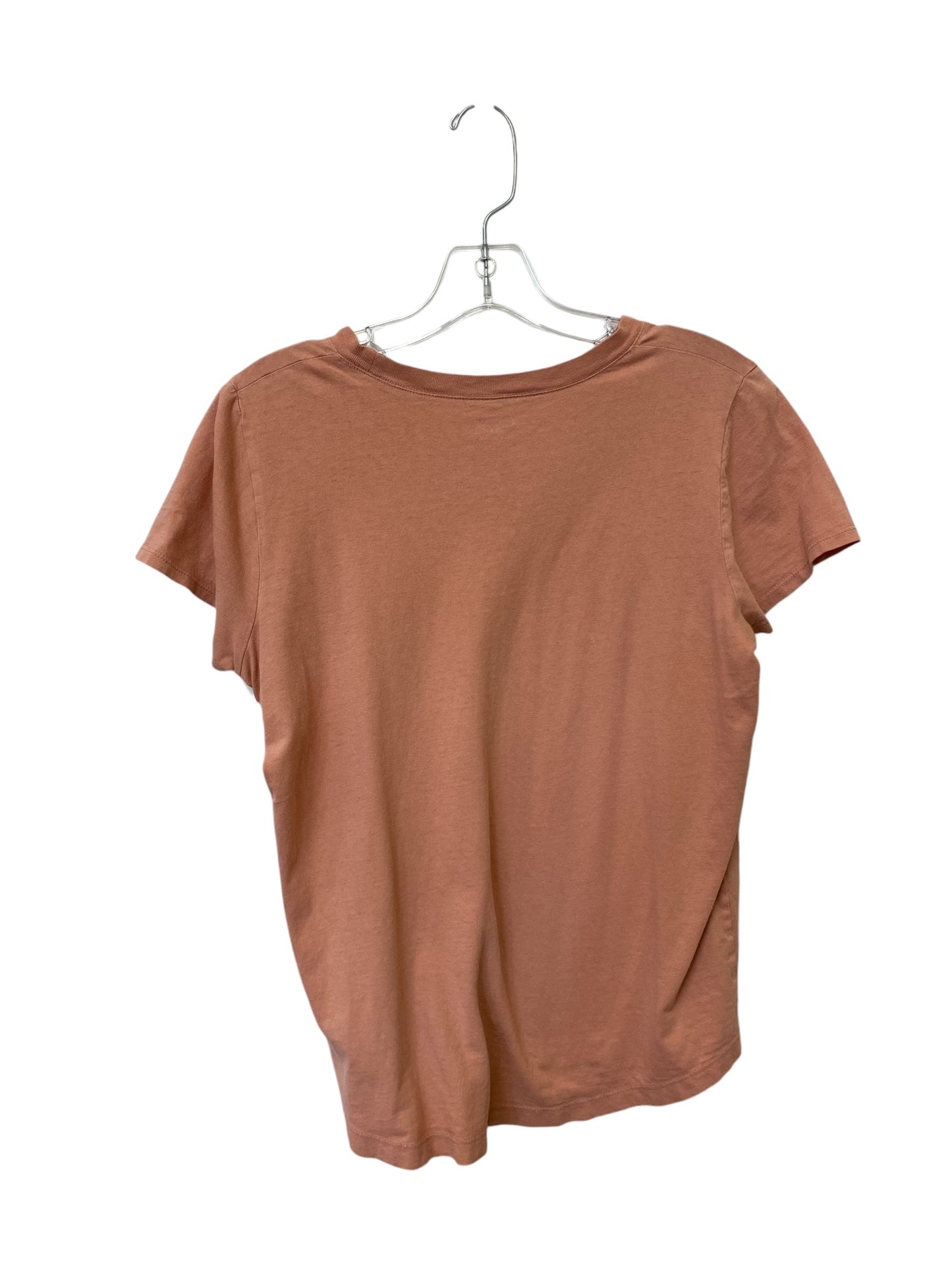 Top Short Sleeve By Madewell In Pink, Size: S