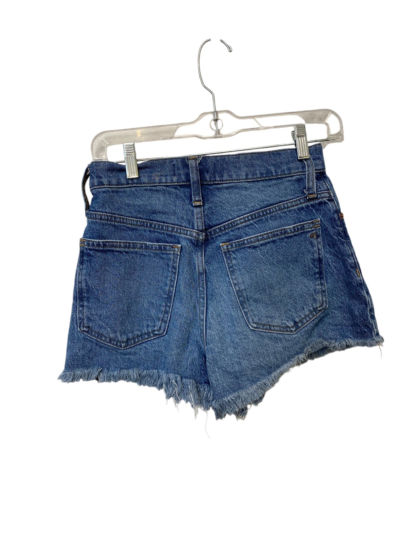 Shorts By Madewell In Blue Denim, Size: 24