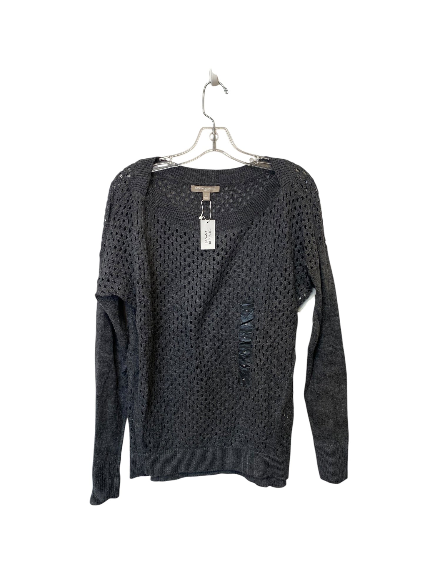 Sweater By Banana Republic In Grey, Size: M