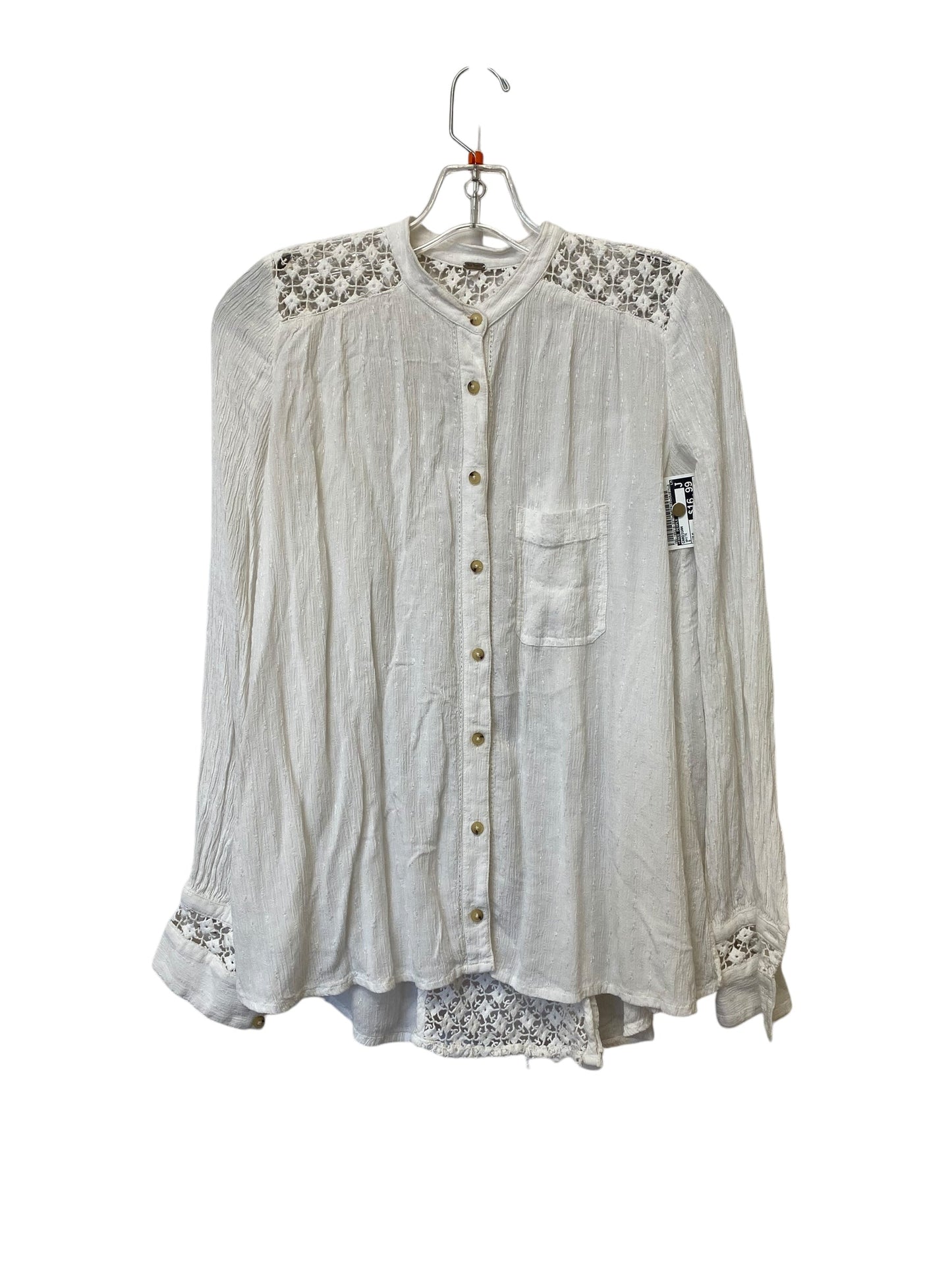 Cardigan By Free People In White, Size: S