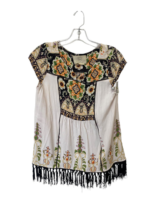 Top Sleeveless By Anthropologie In Multi-colored, Size: S