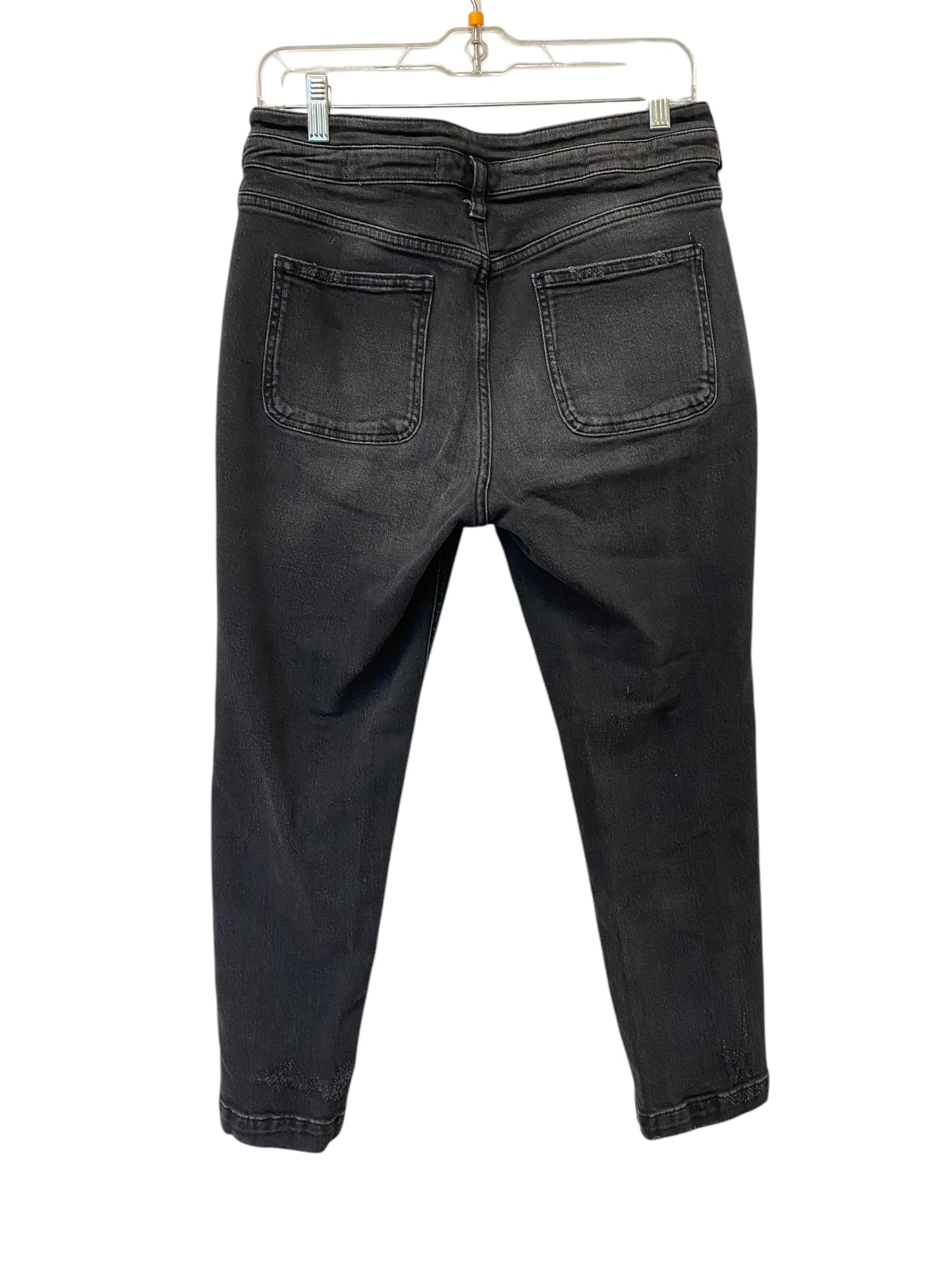 Jeans Straight By Pilcro In Black, Size: 8