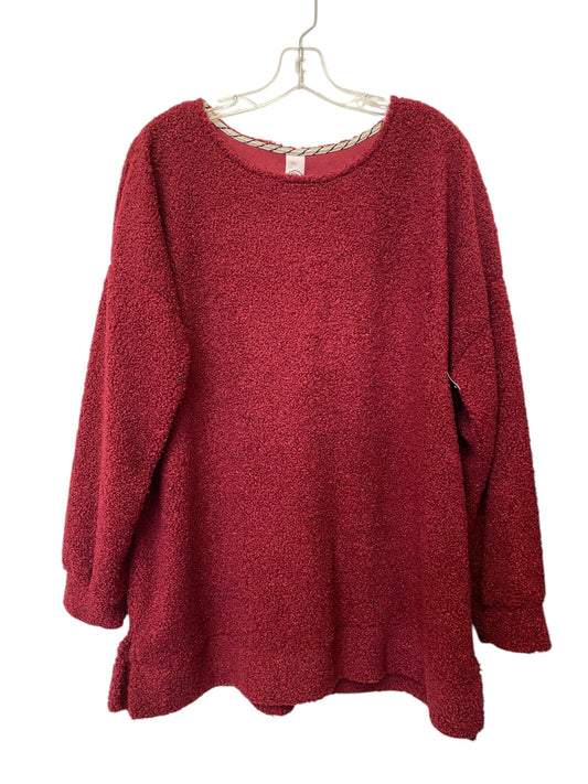 Sweater By Clothes Mentor In Red, Size: 2x