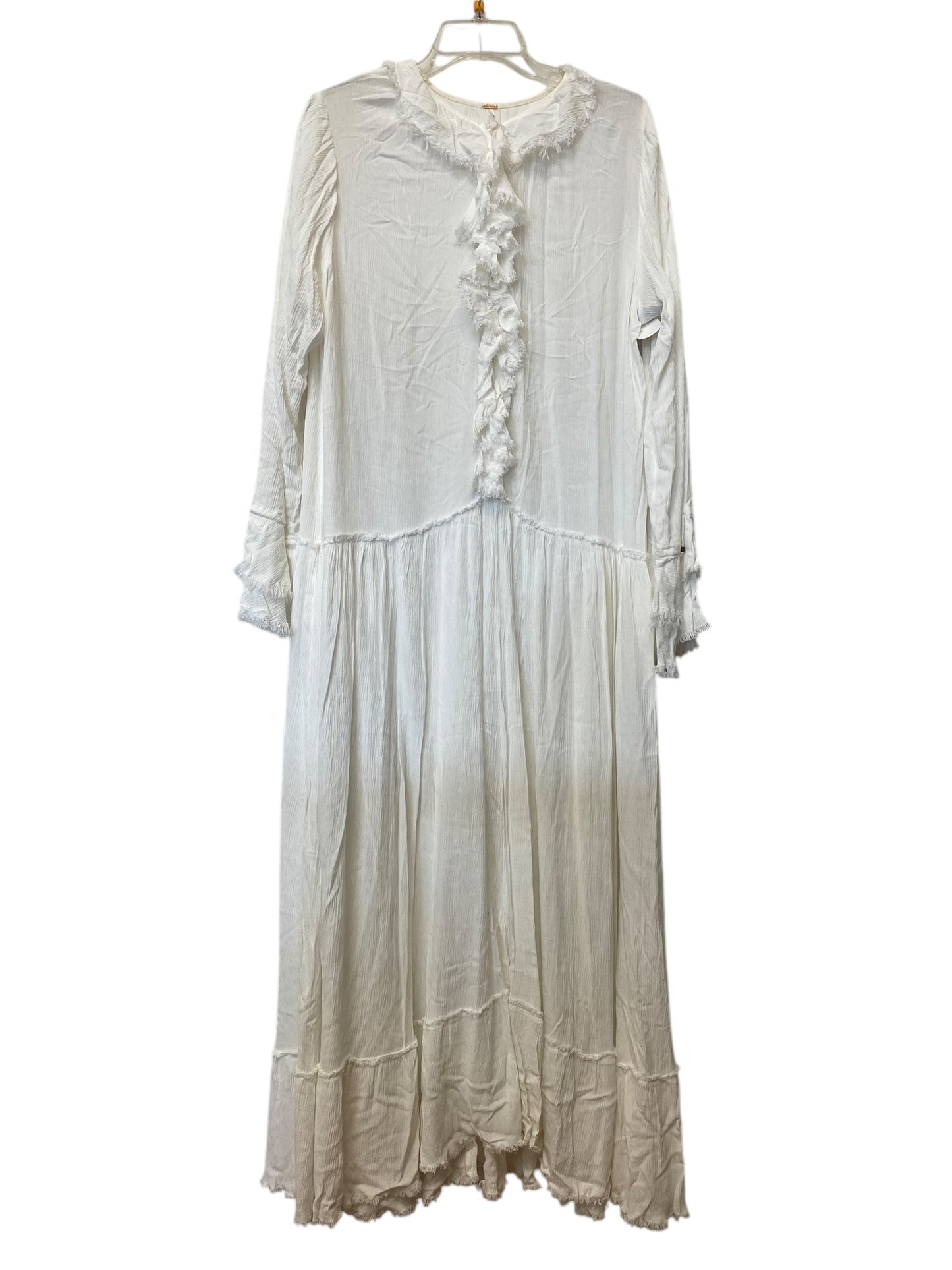 Dress Casual Maxi By Free People In White, Size: M